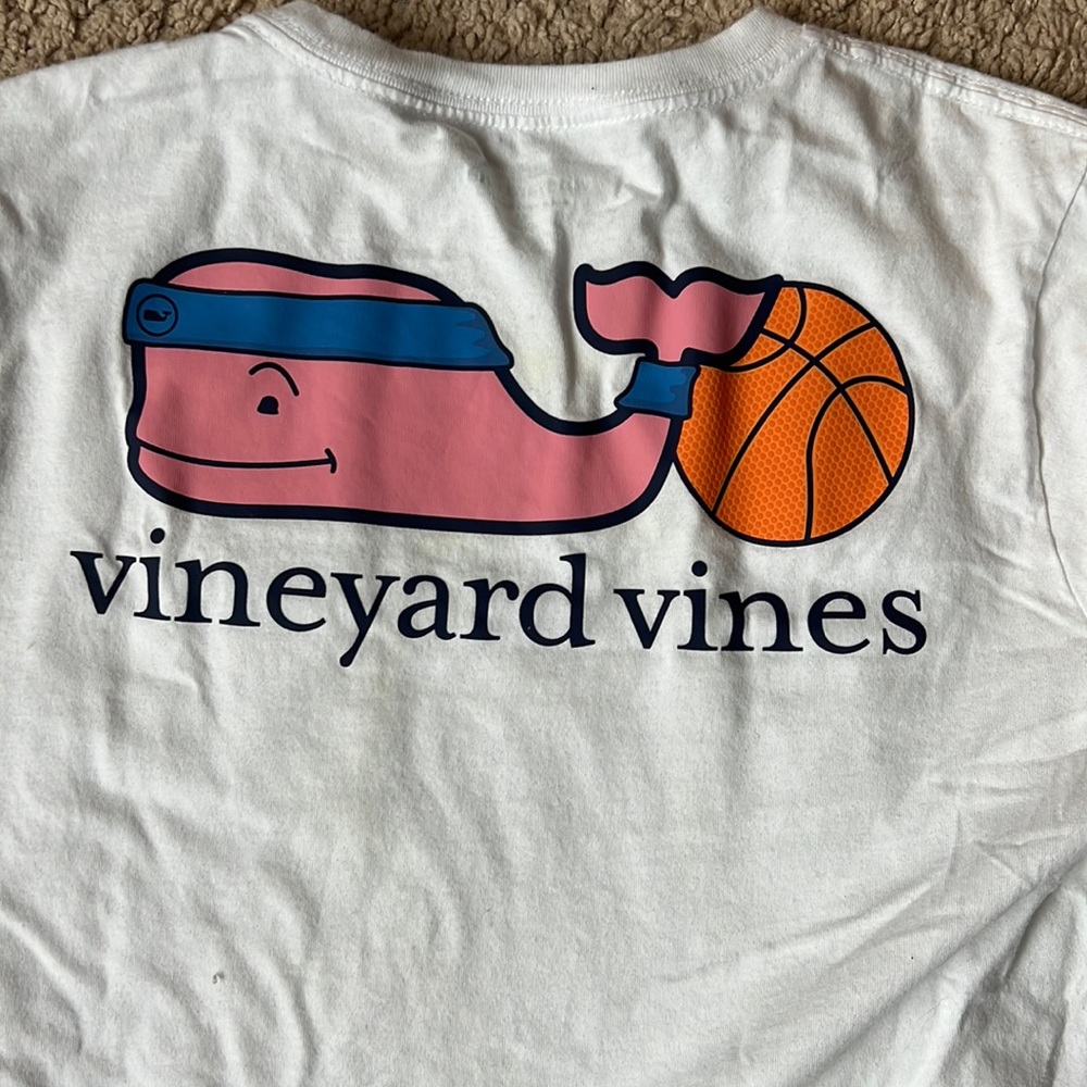 Boys Vineyard Vines Basketball t shirt
